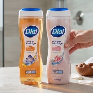 Item #7: Dial Body Wash 16 fl oz (2 Pack ~ Marula Oil and Silk & Magnolia)